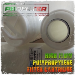 rphf hfm pleated high flow filter cartridge  large